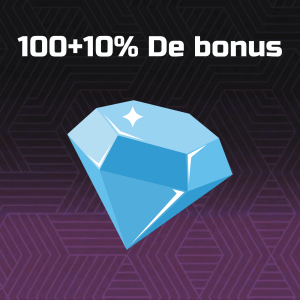 Recarga Free Fire - 100 Diamantes + 10% Bono