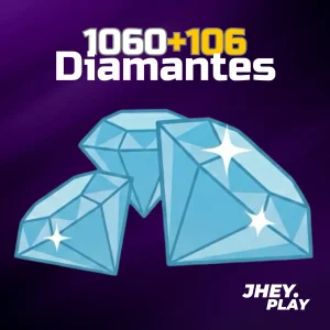Recarga Free Fire - 1060 Diamantes + 10% Bono
