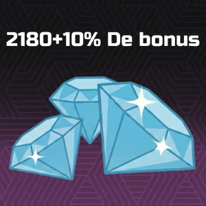 Recarga Free Fire - 2.180 Diamantes + 10% Bono
