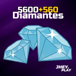 Recarga Free Fire - 5.600 Diamantes + 10% Bono